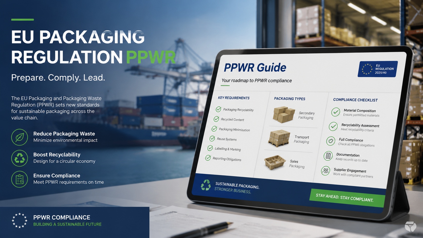 New obligations for importers from 12 August 2026: PPWR changes packaging rulesFace-to-face meetings are irreplaceable for logistics.